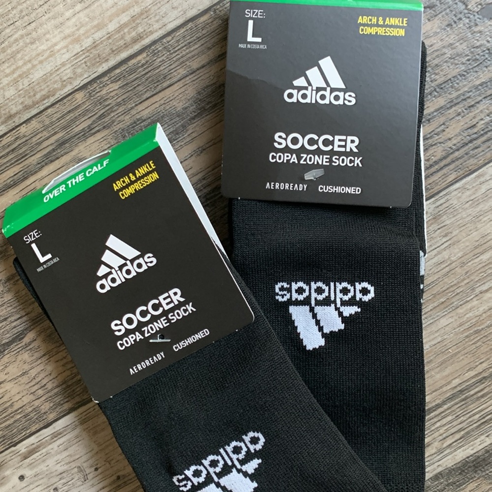 Adidas 2 pair Soccer Socks